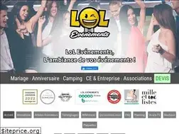 Sites similar to lolevenements.fr