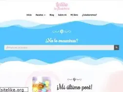 Sites similar to lolitalapastelera.com