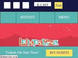 Sites similar to lollapalooza.com