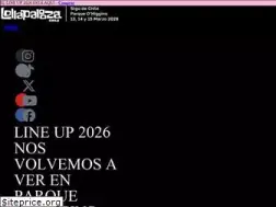 Sites similar to lollapaloozacl.com