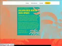 Sites similar to lollapaloozade.com
