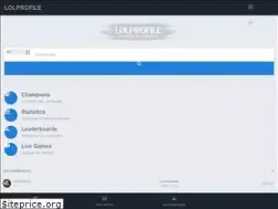 Sites similar to lolprofile.net