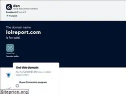 Sites similar to lolreport.com