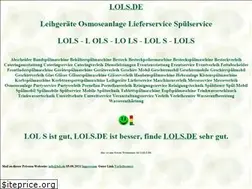 Sites similar to lols.de