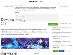 Sites similar to lolskin.pro