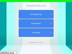 Sites similar to lolsurprisedolls.com