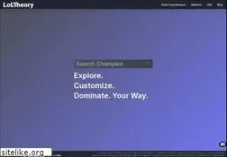 Sites similar to loltheory.gg