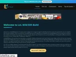 Sites similar to lolwildriftbuild.com