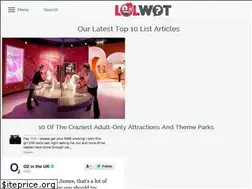 Sites similar to lolwot.com