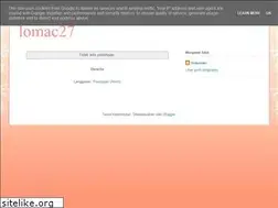 Sites similar to lomac27.blogspot.com