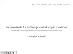 Sites similar to lomamatkalle.fi