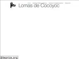 Sites similar to lomasdecocoyoc.com