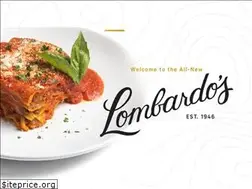 Sites similar to lombardosrestaurant.com