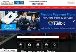 Sites similar to lombardtoyota.com