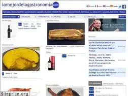 Sites similar to lomejordelagastronomia.com