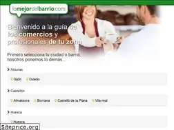 Sites similar to lomejordelbarrio.com