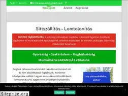 Sites similar to lomtalanitas-sittszallitas.hu