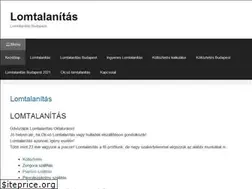 Sites similar to lomtalanitas.eu