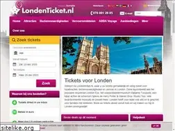 Sites similar to londenticket.nl