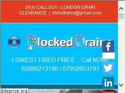Sites similar to london-drains-blocked.com
