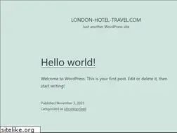 Sites similar to london-hotel-travel.com