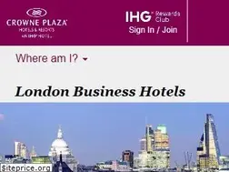 Sites similar to london.crowneplaza.com