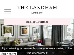 Sites similar to london.langhamhotels.co.uk