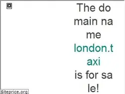 Sites similar to london.taxi