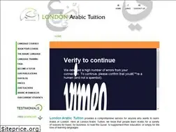 Sites similar to londonarabictuition.com