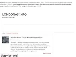 Sites similar to londonas.info