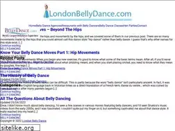 Sites similar to londonbellydance.com