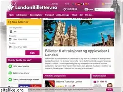 Sites similar to londonbilletter.no