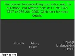 Sites similar to londonbuilding.com