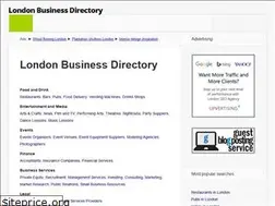 Sites similar to londonbusinessdirectory.net