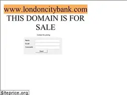Sites similar to londoncitybank.com