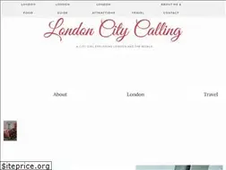 Sites similar to londoncitycalling.com