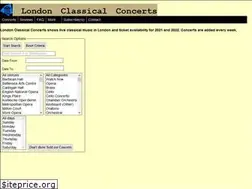 Sites similar to londonclassicalconcerts.co.uk