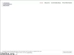 Sites similar to londoncommoditybrokers.com