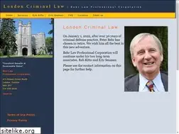Sites similar to londoncriminallaw.com