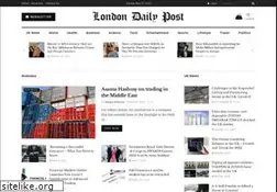Sites similar to londondailypost.com