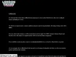 Sites similar to londonfieldsbrewery.co.uk