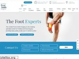 Sites similar to londonfootandanklesurgery.co.uk