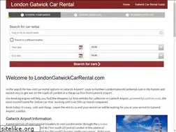 Sites similar to londongatwickcarrental.com