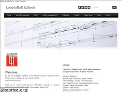 Sites similar to londonhalleditions.com
