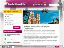 Sites similar to londonijegyek.com