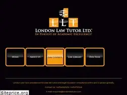 Sites similar to londonlawtutor.com