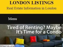 Sites similar to londonlistings.ca