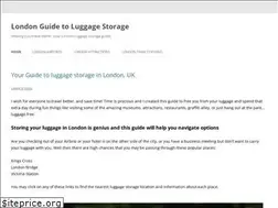 Sites similar to londonluggagestorage.com