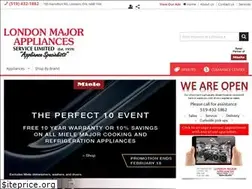 Sites similar to londonmajorappliances.com