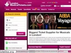 Sites similar to londonmusicaltickets.com